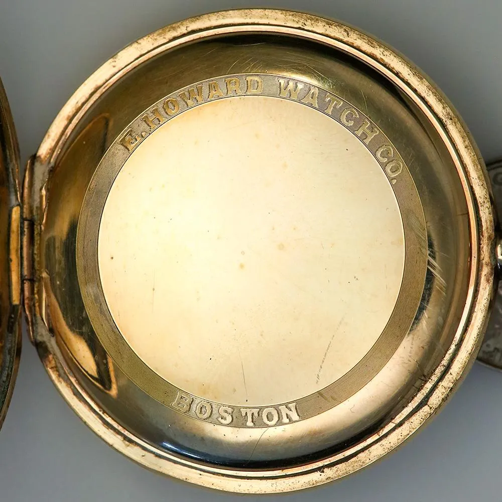 1915 E. Howard Series VII Gold Filled Pocket Watch - 17 Jewel, Size 12s, Strong Runner