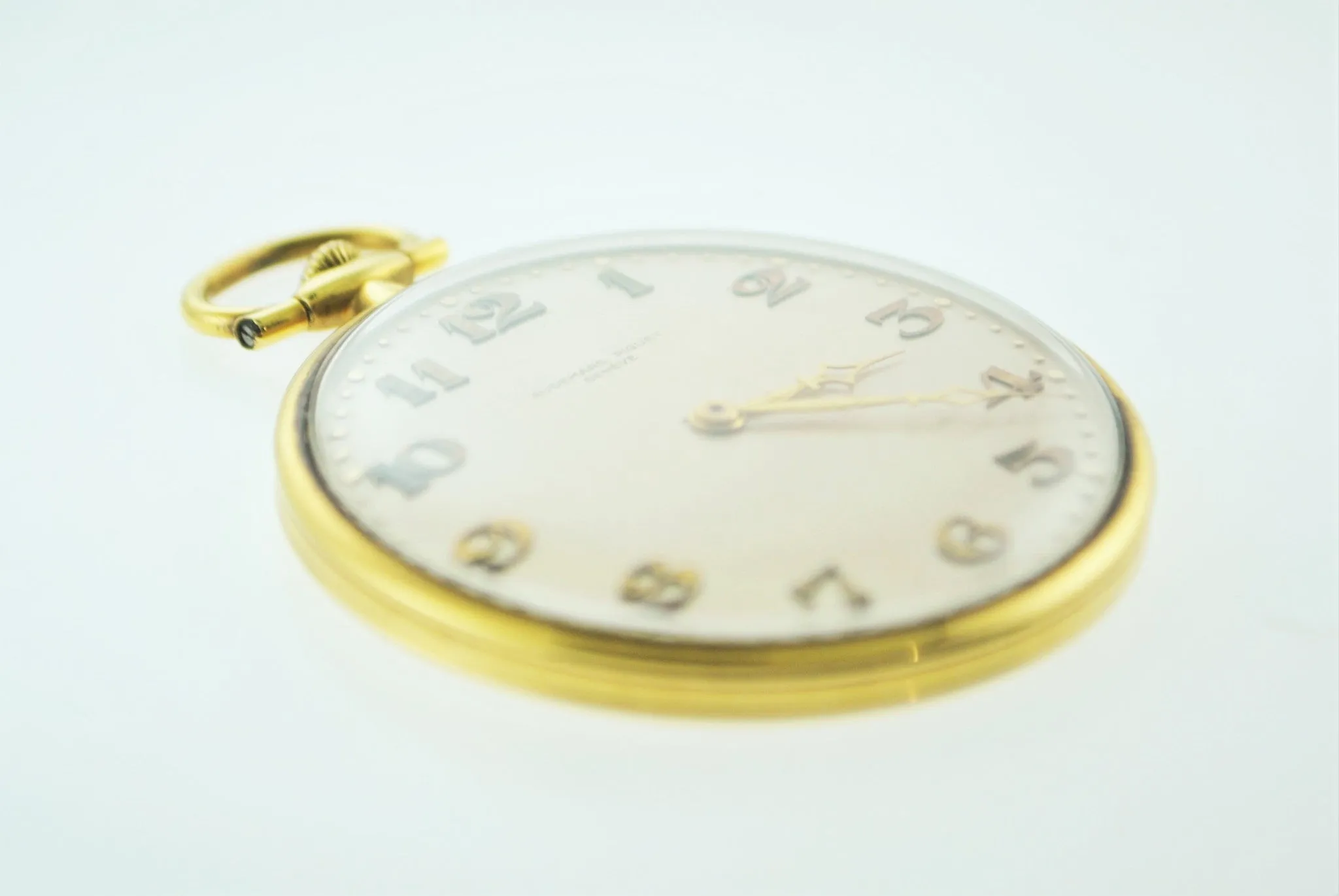 1930's Audemars Piguet Pocket Watch Ultra Thin 19J Platinum 18K YG $20K VALUE