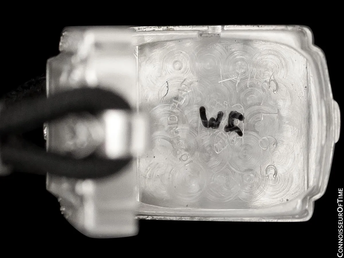 1930's Tiffany & Co. Ladies Vintage Watch - Platinum & Diamonds