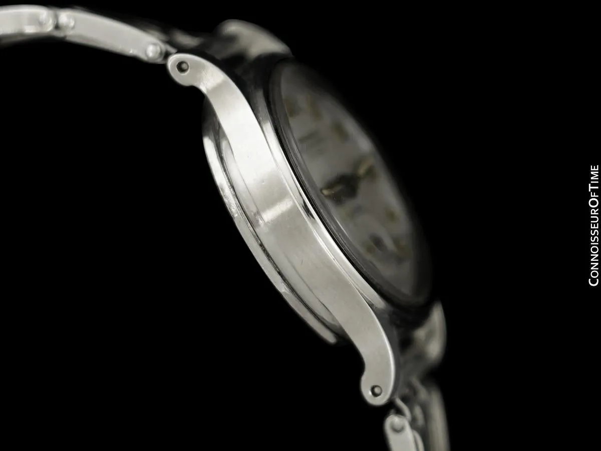 1943 Patek Philippe Vintage Calatrava Ref. 438 Mens Watch with Tiffany Breguet Dial - Stainless Steel