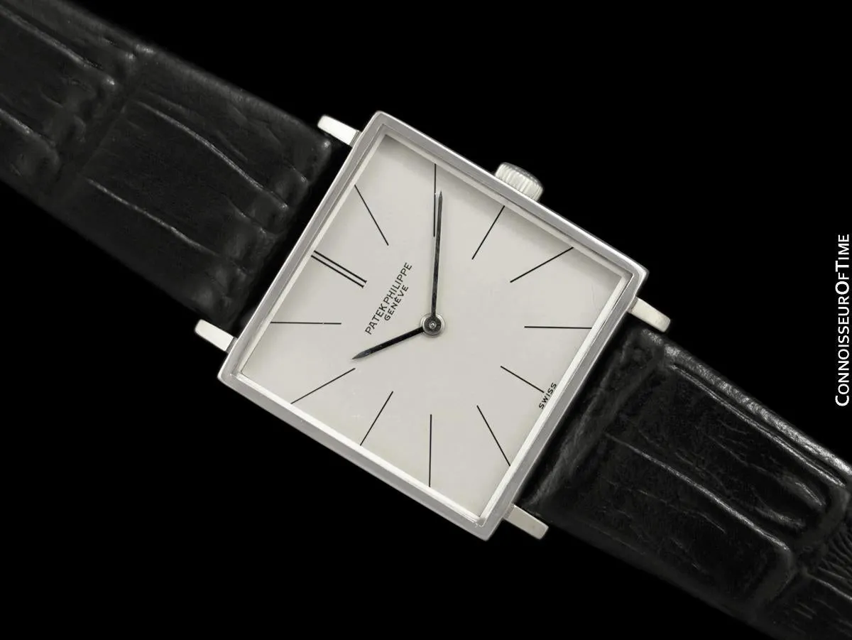1965 Patek Philippe Vintage Mens Ultra Thin Handwound, Ref. 3503 Watch - 18K White Gold