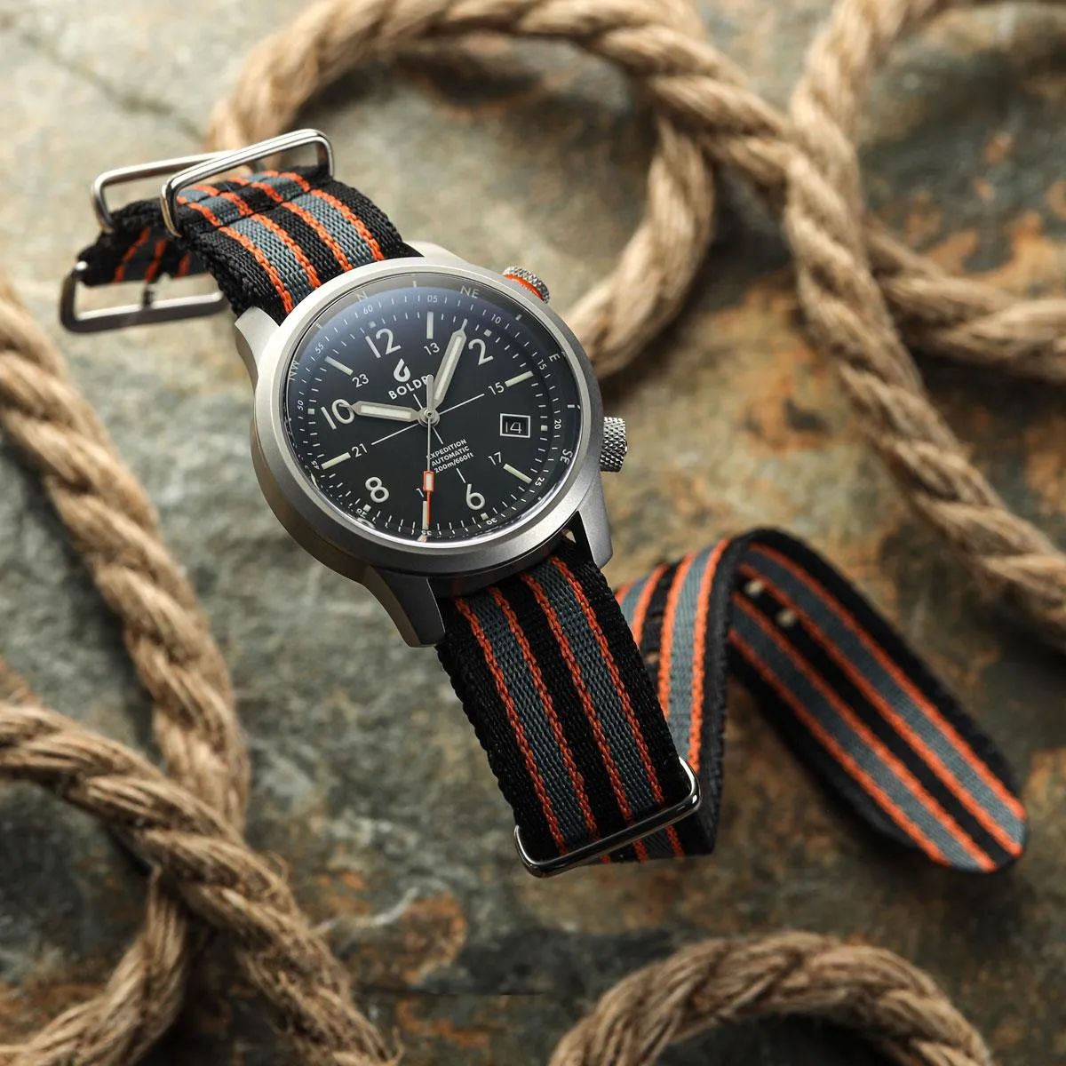1973 British Military Watch Strap: APEX - No Time Bond