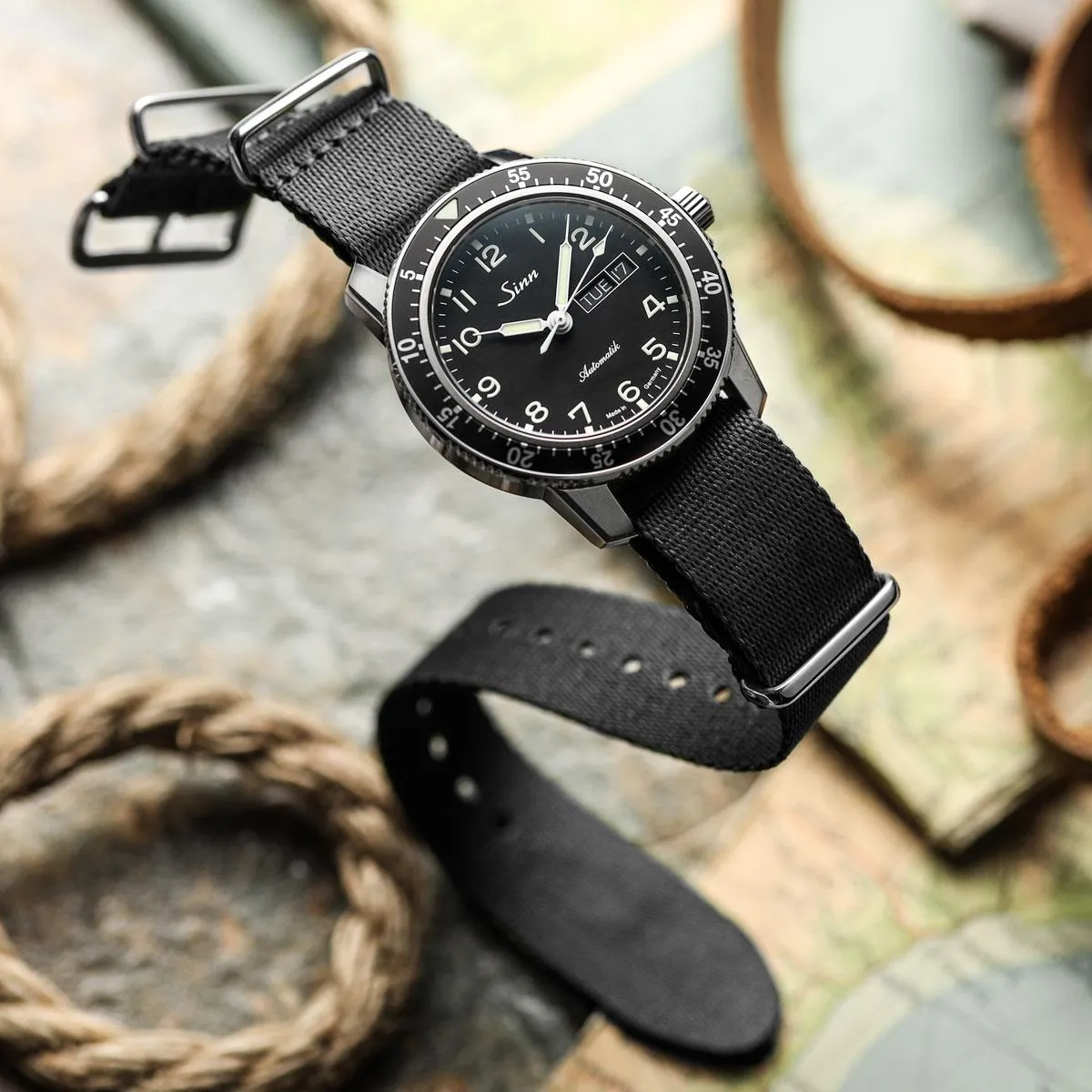 1973 British Military Watch Strap: APEX - No Time Bond