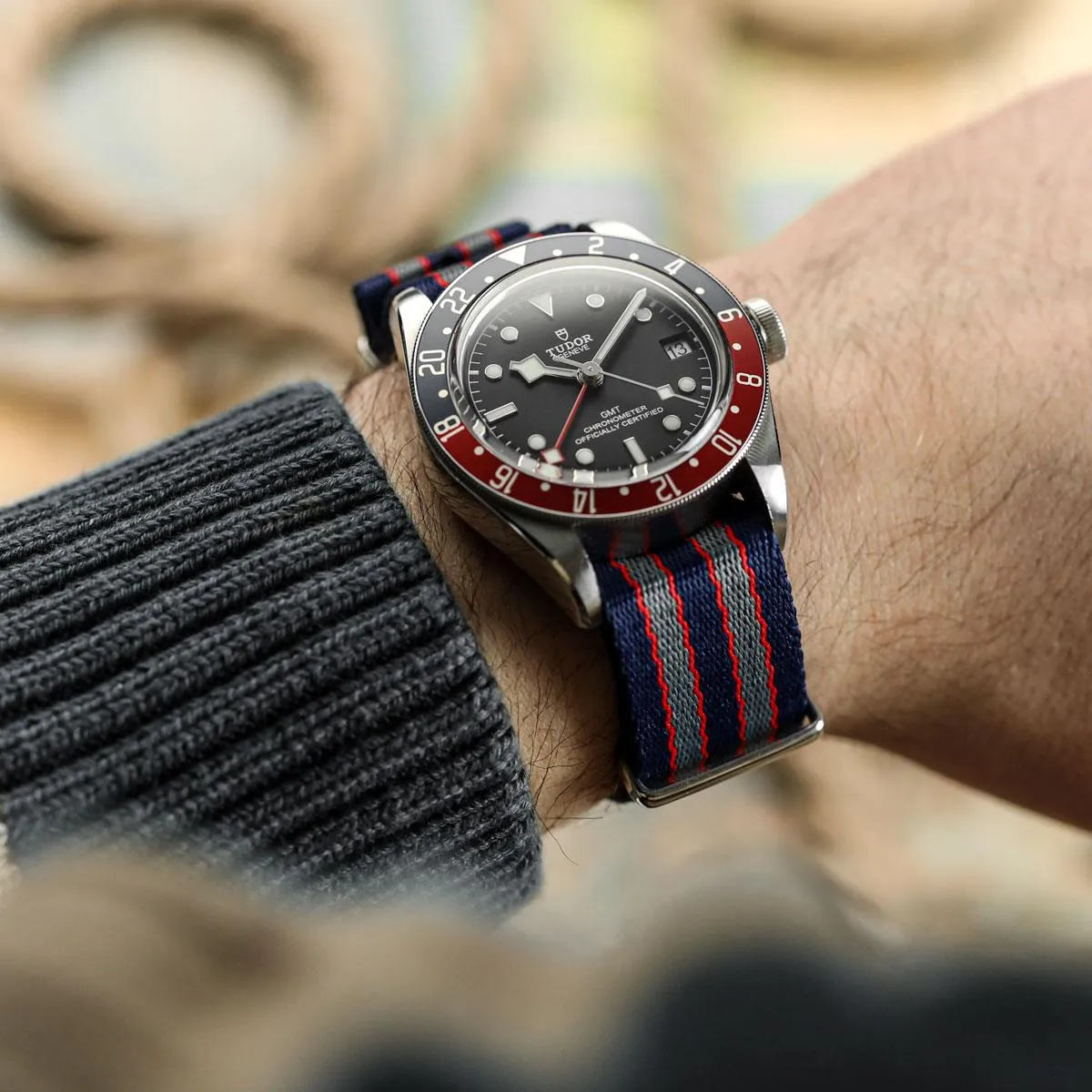 1973 British Military Watch Strap: APEX - No Time Bond