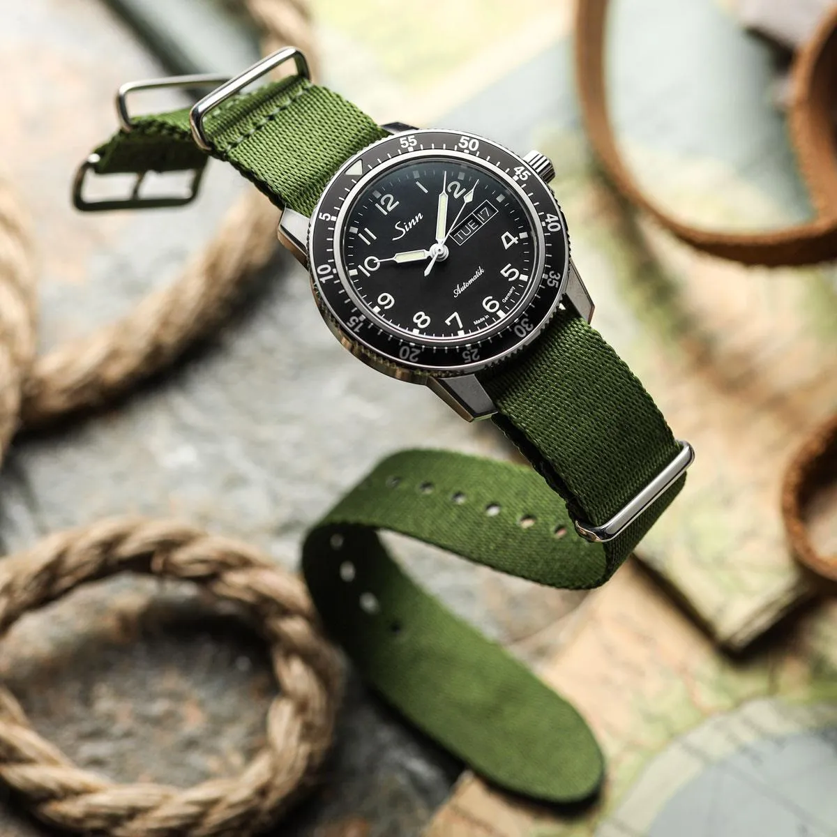1973 British Military Watch Strap: APEX - Tore Blue