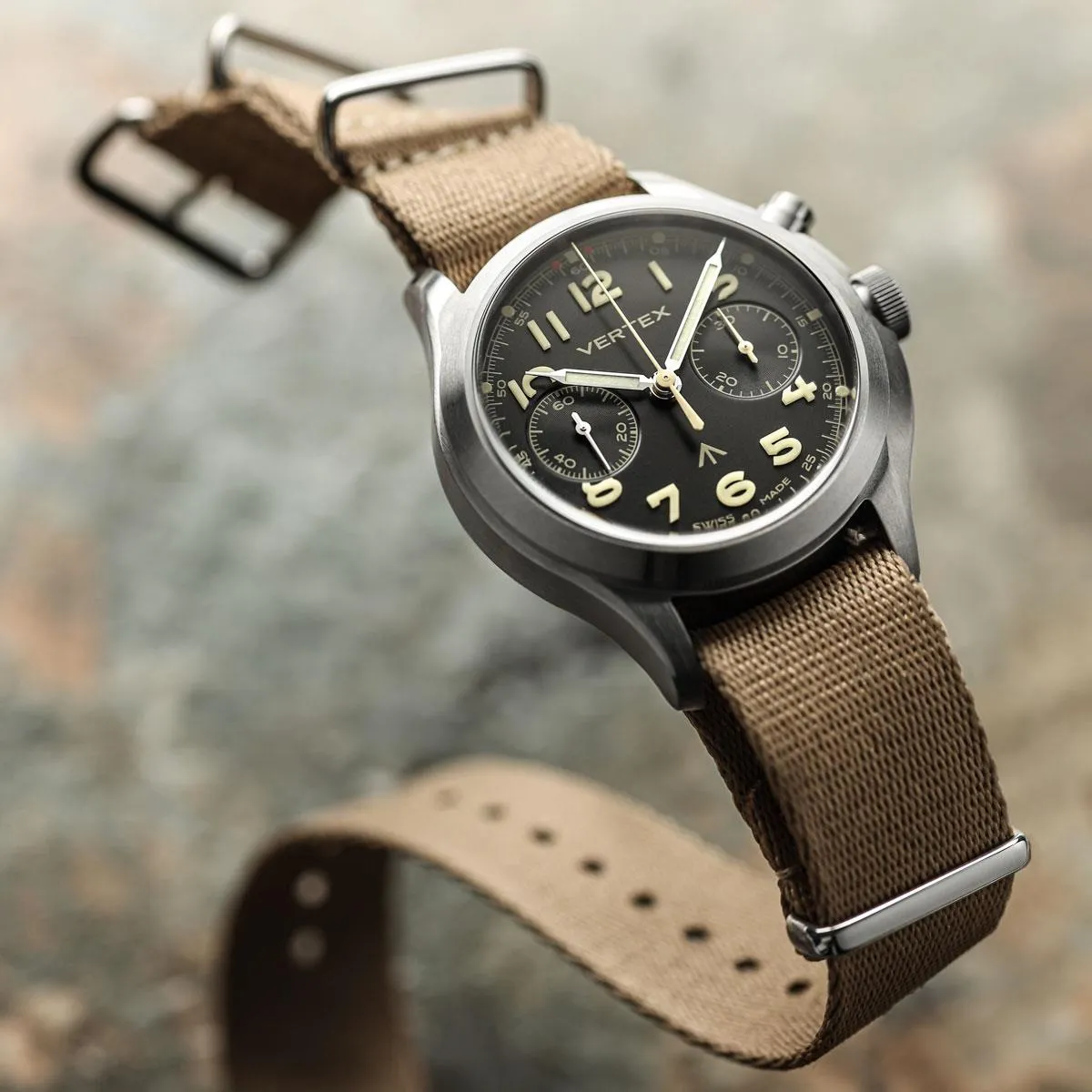 1973 British Military Watch Strap: APEX - Tore Blue