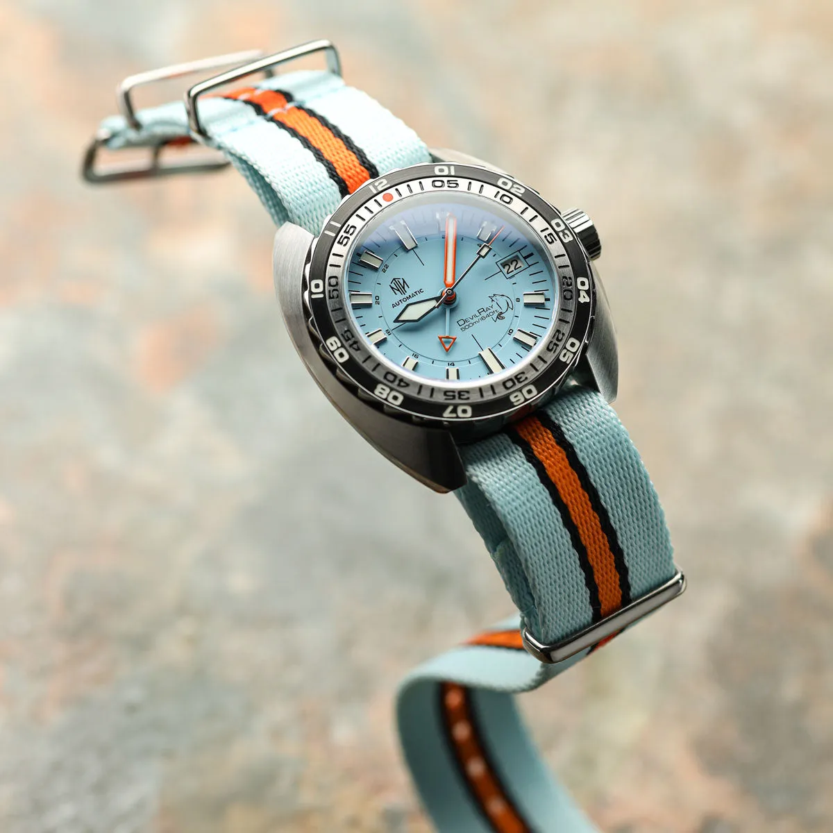 1973 British Military Watch Strap: APEX - Tore Blue