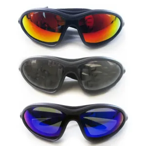 3 Sunglasses Sports Running Fishing Golf Driving Glasses Water Resistant Unisex