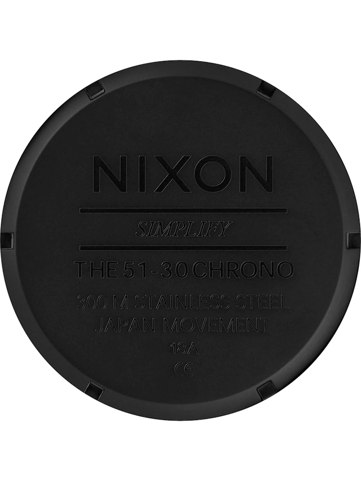 51-30 Chrono All Matte Black/Black Watch