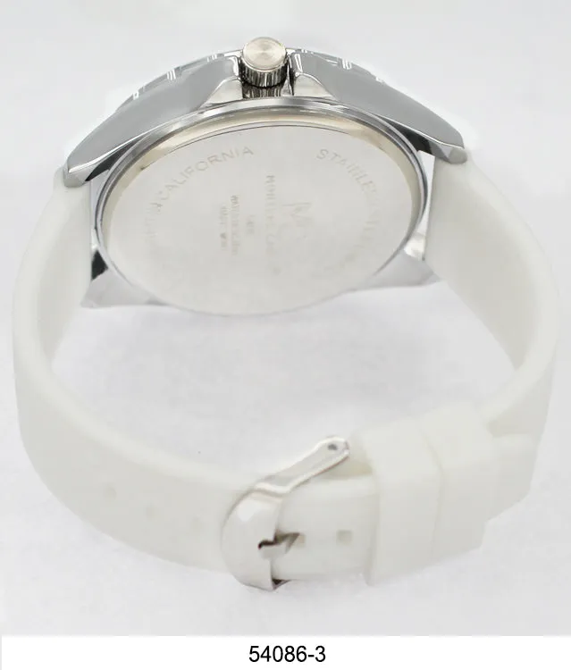 5408-Montres Carlo Silicone Band Watch