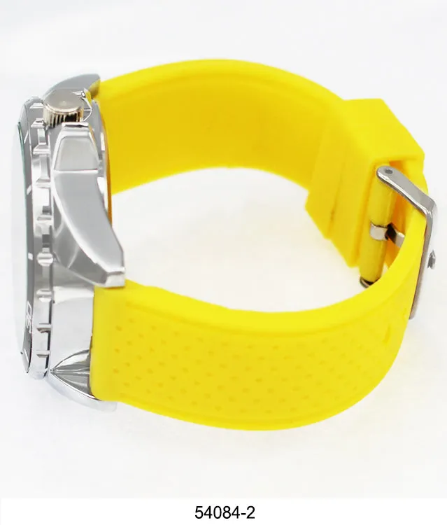 5408-Montres Carlo Silicone Band Watch