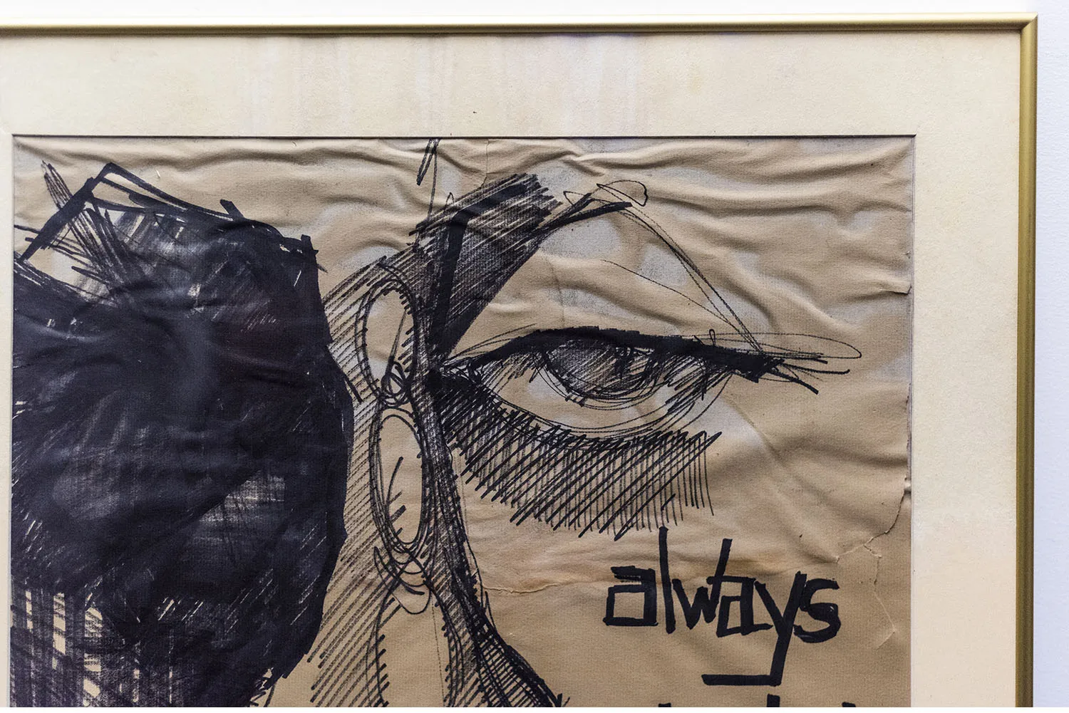 A. NEWTON "Always look to others and Yourself" Drawing C. 2004- $8K APR w/CoA!