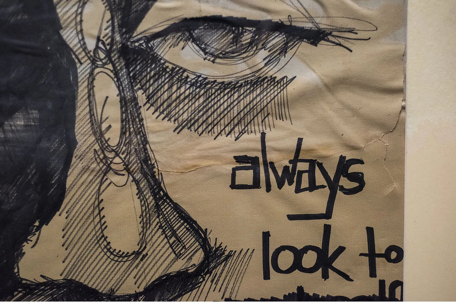 A. NEWTON "Always look to others and Yourself" Drawing C. 2004- $8K APR w/CoA!