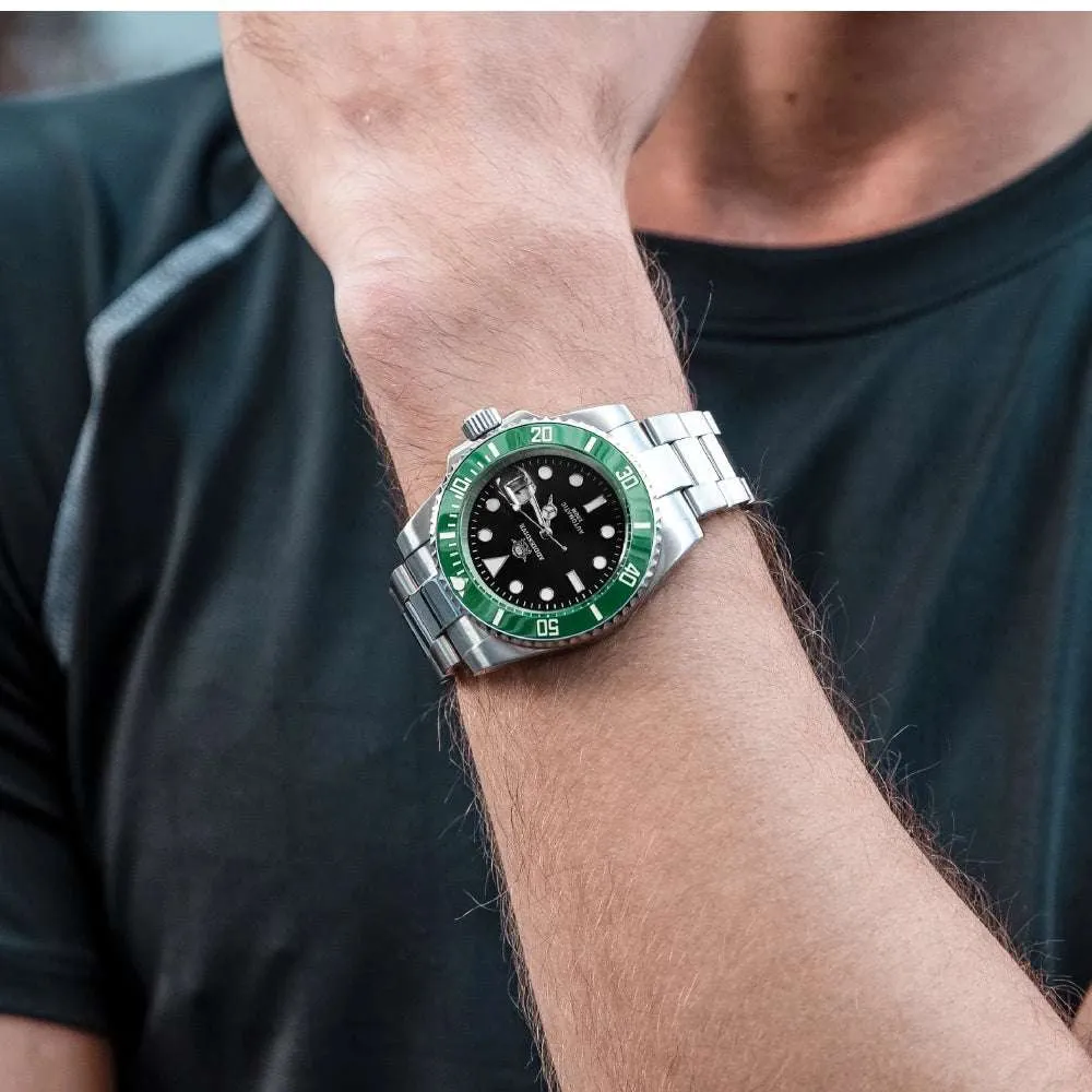 Addiesdive Submariner Homage Watches 200m Diving Super Luminous