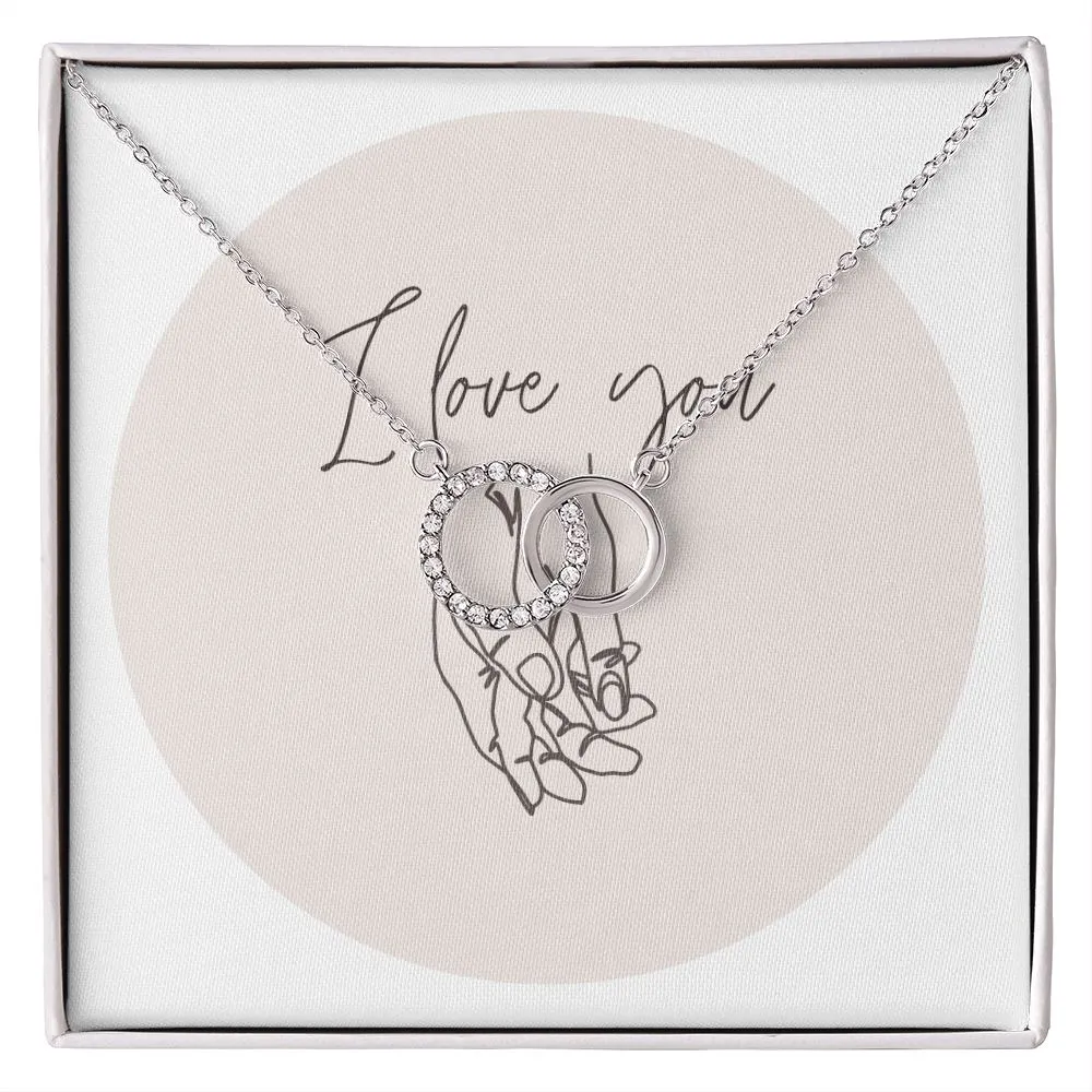 Anniversary Gifts Perfect Pair Necklace Gift for Wife Girlfriend