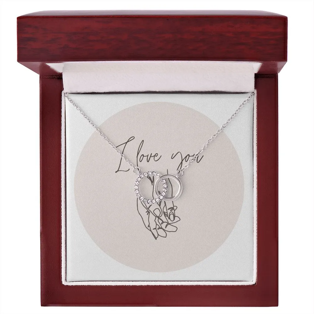 Anniversary Gifts Perfect Pair Necklace Gift for Wife Girlfriend