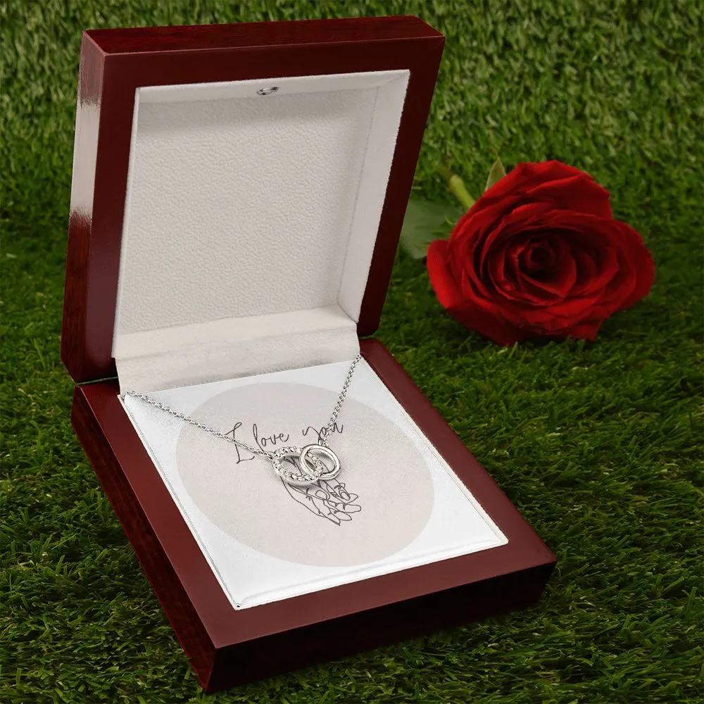 Anniversary Gifts Perfect Pair Necklace Gift for Wife Girlfriend