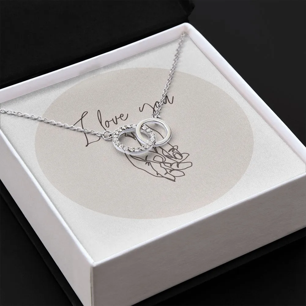 Anniversary Gifts Perfect Pair Necklace Gift for Wife Girlfriend