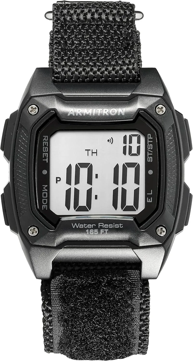 Armitron Sport Men's Digital Chronograph Nylon Strap Watch, 40/8465