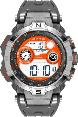 Armitron Sport Men's Digital Chronograph Resin Strap Watch, 40-8231