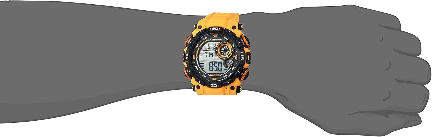 Armitron Sport Men's Digital Chronograph Resin Strap Watch, 40/8397