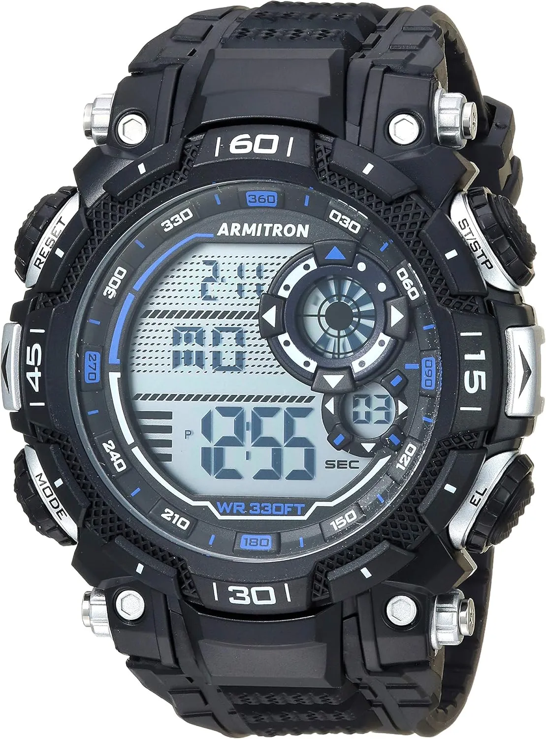 Armitron Sport Men's Digital Chronograph Resin Strap Watch, 40/8397