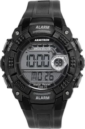 Armitron Sport Men's Digital Chronograph Resin Strap Watch