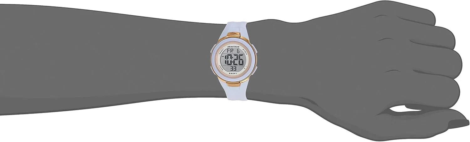 Armitron Sport Unisex Digital Resin Strap Watch, 45/7126