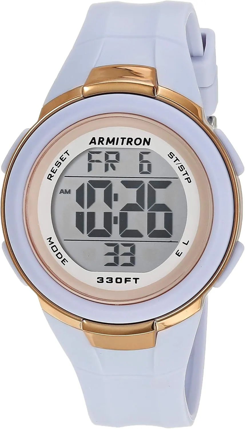 Armitron Sport Unisex Digital Resin Strap Watch, 45/7126