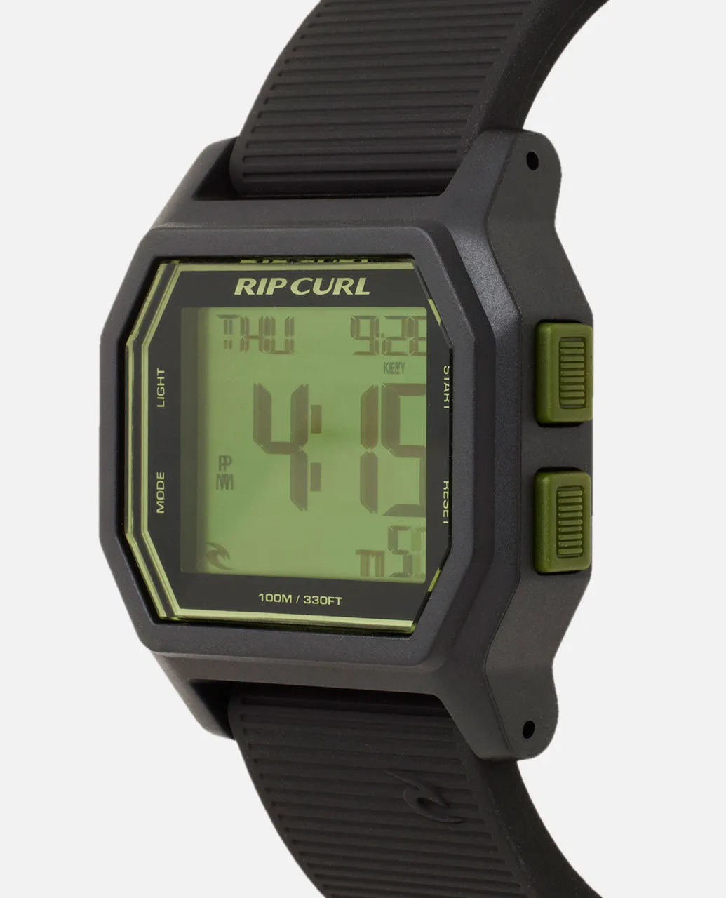 Atom Digital Watch - Black/Olive