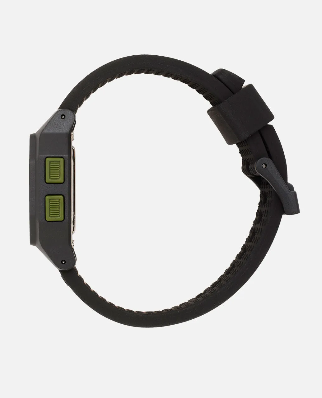 Atom Digital Watch - Black/Olive
