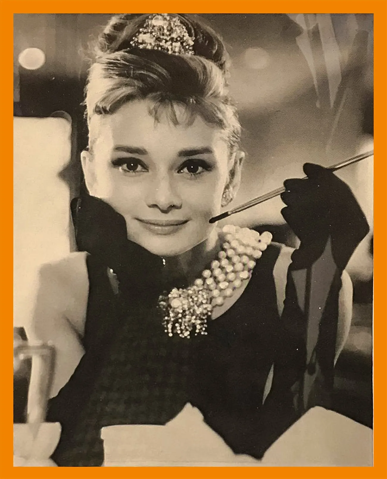 Audrey Hepburn c.1960 Autographed Index Card with Portrait - $2K Appraisal Value!