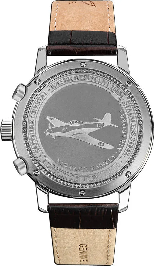 Aviator Watch Vintage Kingcobra Chrono D