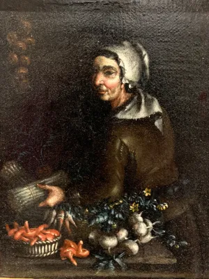 BEAUTIFUL DUTCH SCHOOL CANVAS PAINTING FRAMED FROM 17TH CENTURY - $30K w COA