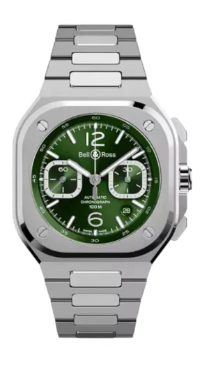 Bell&Ross BR 05 CHRONO GREEN STEEL