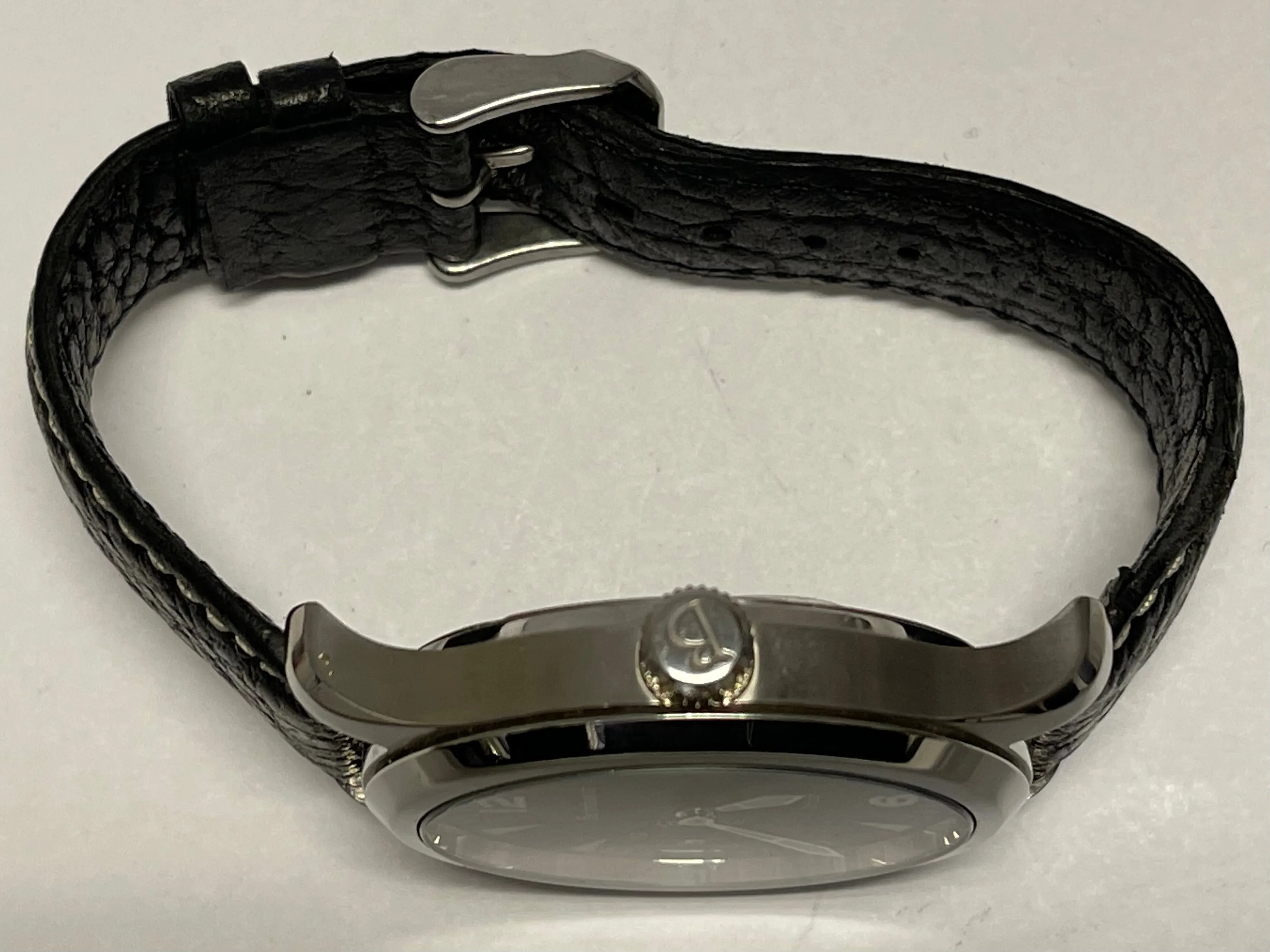 BERNHARDT Limited Edition Large Case Stainless Steel Men's Watch - $8K APR w/COA