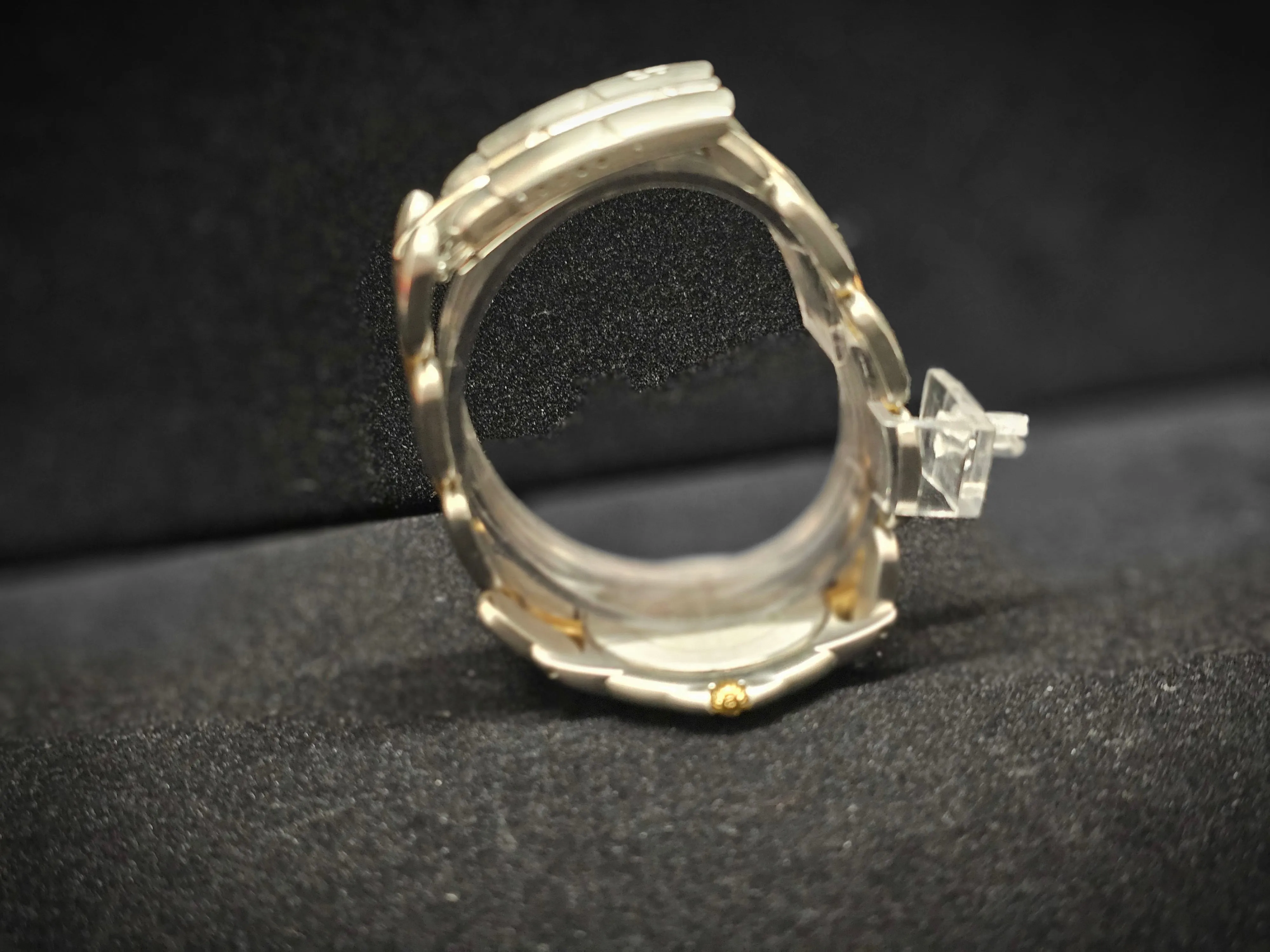 Bertolucci Large SS 18K YG Triple Calendar/Moonphase Men's Watch- $16K APR w/COA