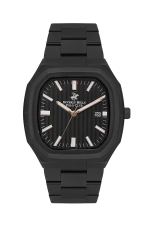 BEVERLY HILLS POLO CLUB Men’s Analog Black Dial Watch – BP3547X.650