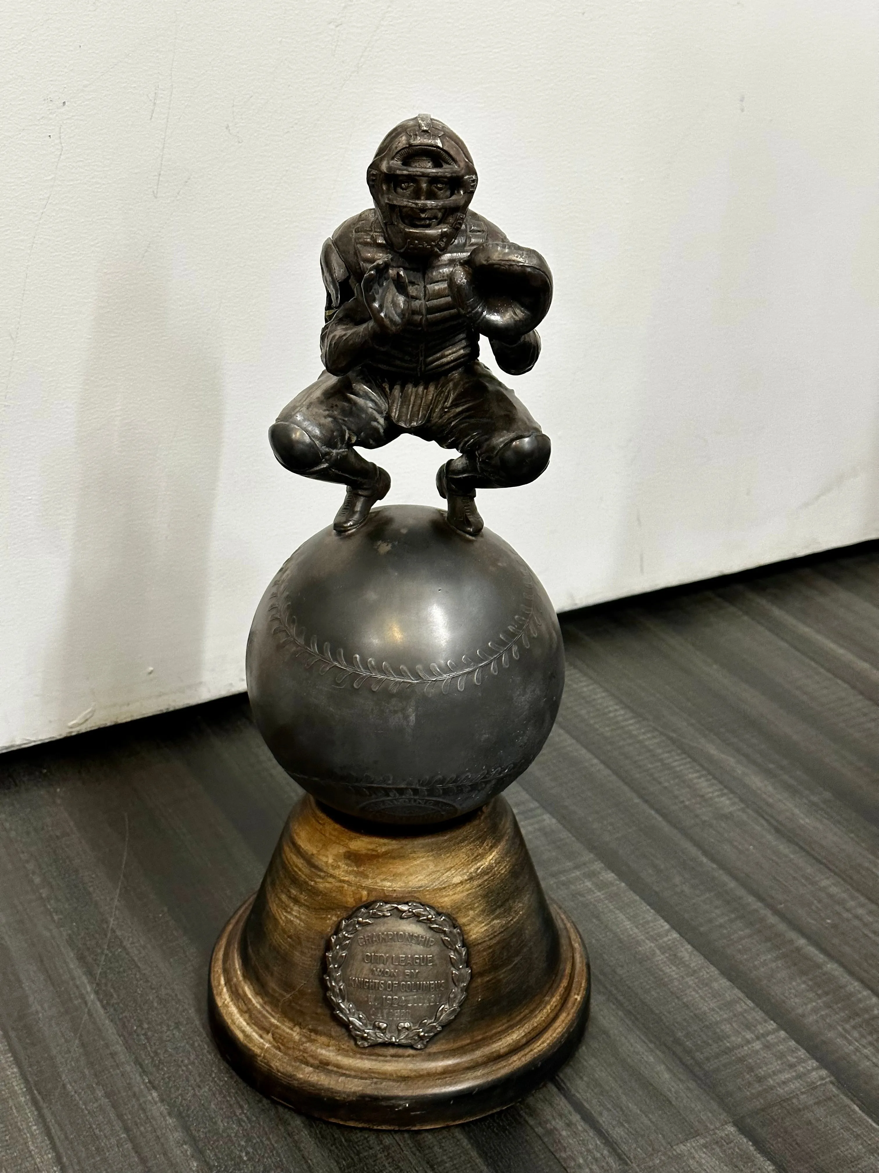 Bill Dickey Greatest Catcher Of All Time 1924 1st AWARD,UNIQUE $600K APR w/ COA!