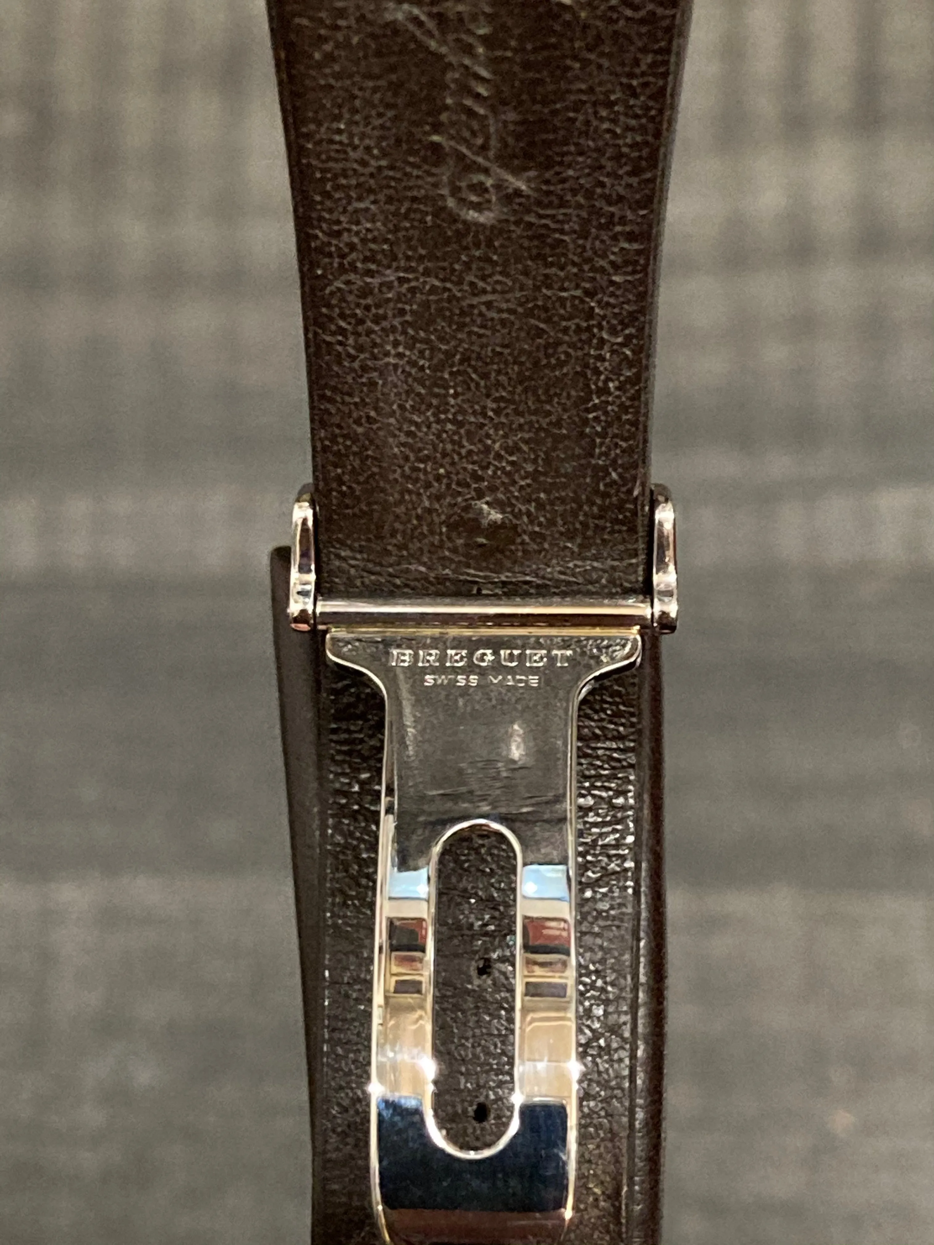 BREGUET Original Signed Stainless Steel Deployment Buckle - $2,500 APR VALUE w/ CoA! ✓
