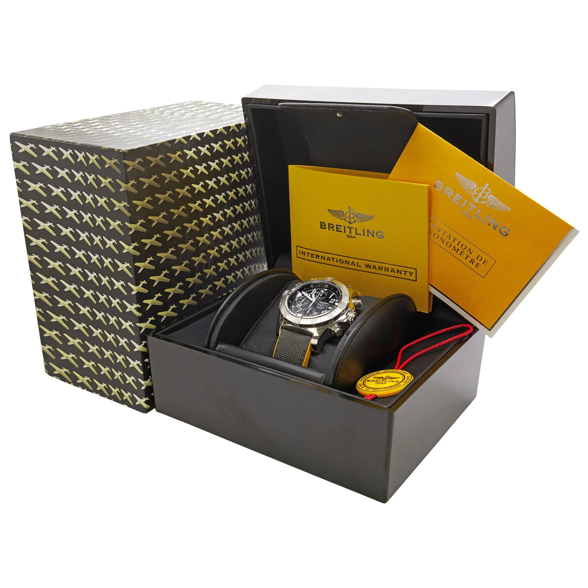 Breitling Avenger Skyland A1338012 Black Dial Automatic Men's Watch