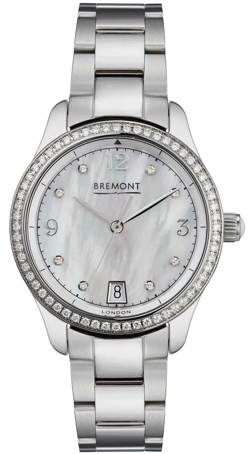 Bremont Solo Lady K White Mother of Pearl