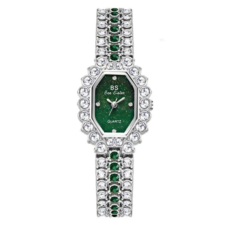 BS Bee Sister FA1581 Glamorous Diamond-Studded Women’s Watch