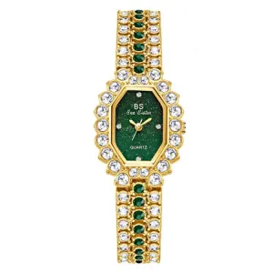 BS Bee Sister FA1581 Glamorous Diamond-Studded Women’s Watch