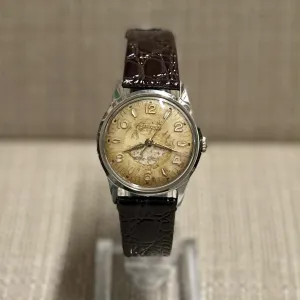 Bulova c. 1950's w/ Beautiful Tropical Aged Dial Men's Watch - $4K APR w/ COA!!!