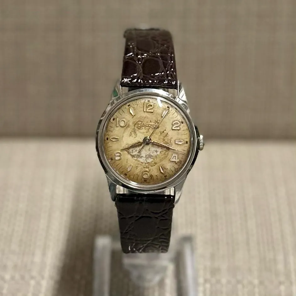 Bulova c. 1950's w/ Beautiful Tropical Aged Dial Men's Watch - $4K APR w/ COA!!!