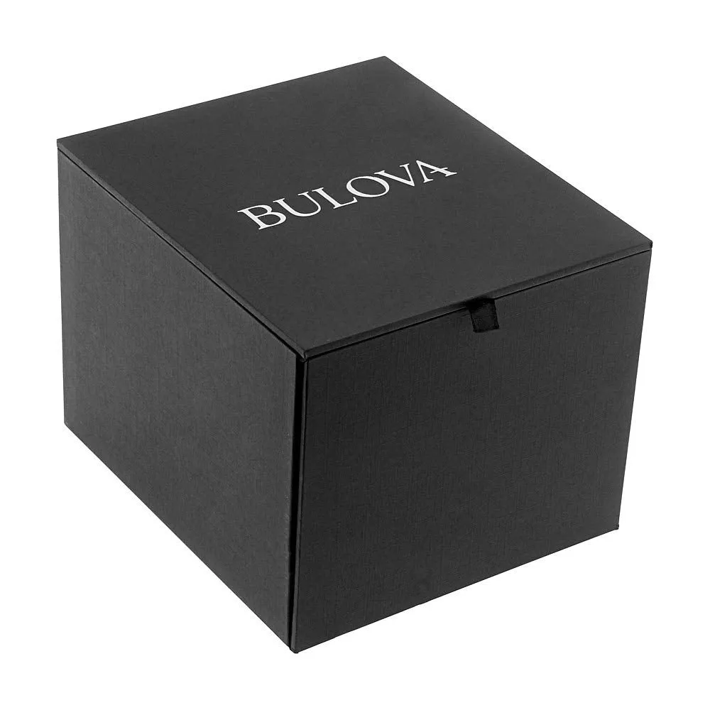 Bulova RhapsodyQuartz Ladies Watch, Stainless Steel Diamond , Rose Gold-Tone (Model: 97P145)
