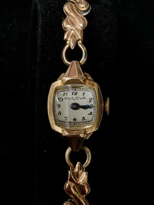 BULOVA Vintage 1940s La Petite Rose Gold Ladies Wristwatch - $6K Appraisal Value! ✓