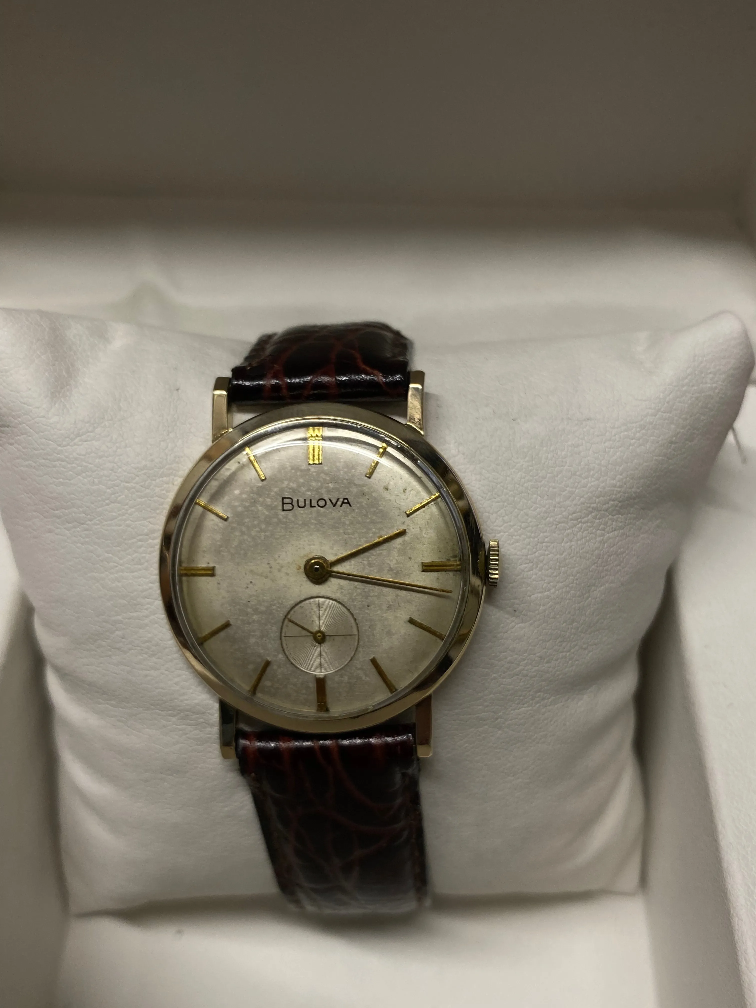 BULOVA Vintage 1950's 10K Unisex Wristwatch Beautiful Design - $4K APR w/ COA!!!
