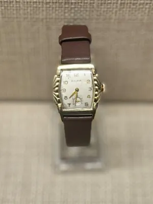 BULOVA Vintage C. 1940s Beautiful 10K RGP & SS Unisex Watch - $6K APR w / COA!!!